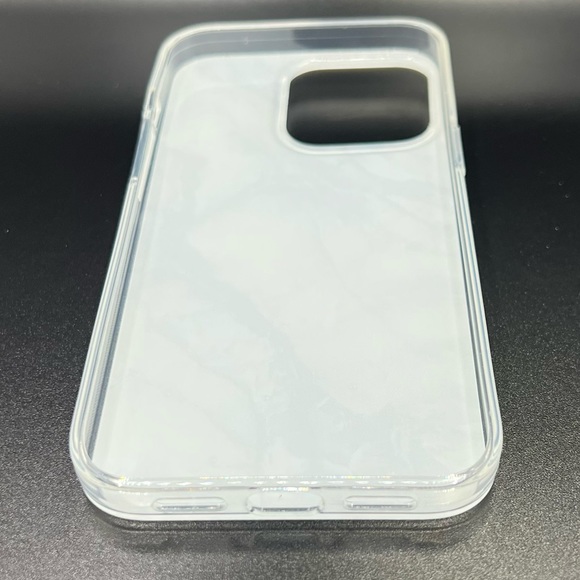 SWAROVSKI Crystals Navy White Marble Granite iPhone 12 13 PRO MAX  Case - Picture 7 of 12